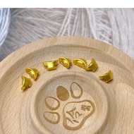 Ingot Sand Gold Clad Accessories 14k16k DIY Handmade Crystal