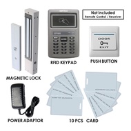 RFID Door Access Control System J@NTECH / JANTECH EP100S With Electric 600lbs (280KG) Magnetic Lock 