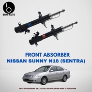 Nissan Sunny / Sentra N16 Front (Depan) / Rear (Belakang) OEM High Quality Shock Absorber 2pcs