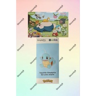 Pokemon Ezlink Card / Squirtle SimplyGo Charm