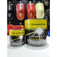 2K CHROMA CLEAR 4:1 FAST DRY WITH HARDENER/ 2K CHROMA CLEAR 4:1 CEPAT KERING DENGAN PENGERAS