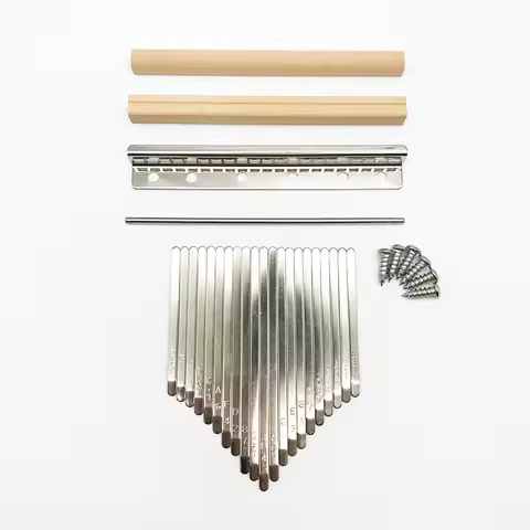 8 17 21 Keys Kalimba accessories Keys Tines Thumb Piano Bridge Replacement Parts Homemade Musical In