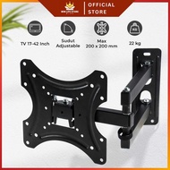 WinLifeStore - VESA Telescopic TV Bracket 200 x 200 for 17-42 Inch TV Hanging TV Bracket/