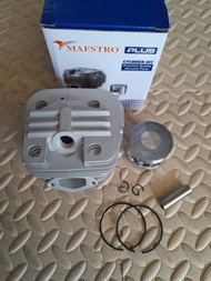 CS6500 Boring Komplit Cylinder Liner Assy Gergaji Mesin 2Tak Maestro Asli