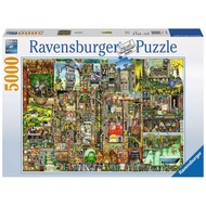 ORIGINAL !!! Ravensburger Puzzle Colin Thompson: Bizarre Town 5000 pcs Made in Germany