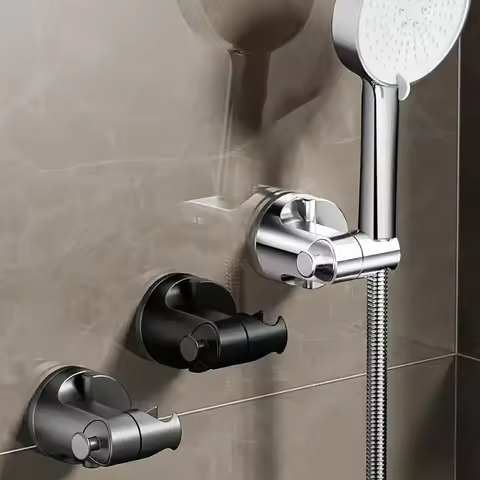 No-Drill Suction Cup Adjustable Shower Head Holder,Adjustable Shower Head Holder, Suction Cup Shower
