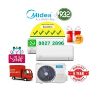 [FREE $200 NETS CARD*] 5 TICKS Midea R32 Inverter System 2 Aircon + FREE 72 Months Warranty + FREE Counsultation Service