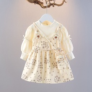 2026 New Spring Western Flower Dress Feelings Feed 2 Sweet and Lovely Going Leisure Girl Clothing Gi