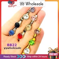 Aksesori 100pcs Baby Brooch- Kerongsang BB22 Free Box Ready Stock