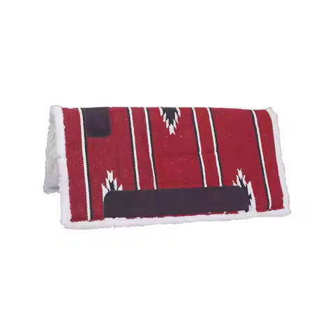 Horse Saddle Pad Riding Equipment With Cotton and Polyester Filling Poly Cotton Lining Saddle Pad