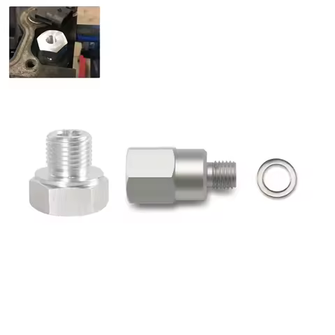 Engine Swap Coolant Water Temp Sensor Adapter M12 1.5 To 3/8 NPT Temperature Sensor LS1 LQ4 LS6 L59 