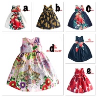 CLEARANCE CNY Girl Princess Gown Zoe Flower Gown Kids Princess Dress