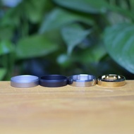 Armor Beauty Ring for armor mods engine rda Black Delrin Stainless Steel 24mm and an inner diameter 