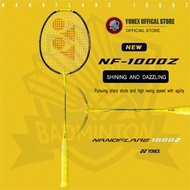 YONEX NANOFLARE 1000Z 88D/S 3rd Badminton Racket Full Carbon Single 26-30Lbs Speedy Attacking Badmin