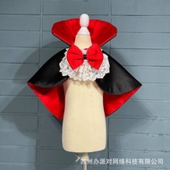 Pet Halloween Vampire Cloak cosplay Cat Cloak Cloak Clothes Dog Cloak