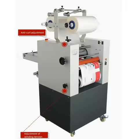 New Upgrade Heavy-duty Hydraulic Laminating Machine 400FY Automatic Laminating Machine Album Cover S