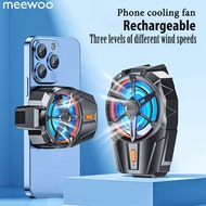 Meewoo Chargeable Phone Gaming Cooler Portable Mobile Phone Radiator Cooling Fan