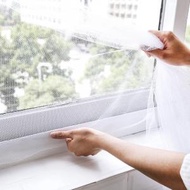 日本暢銷 - 自粘型簡易防蚊紗窗網 隱形紗窗DIY可裁剪加密窗紗配魔術貼