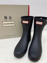 二手✨HUNTER女短筒雨靴👢