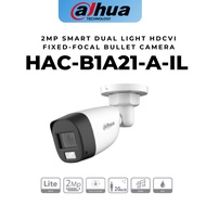 Dahua CCTV Colour Analog 2MP Full-color Starlight HDCVI Bullet Camera HFW1239TLM(-A)-LED/HAC-B1A21-A