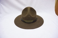 หมวกปีก หมวกจ่า USMC Drill Bare Hat ทำหมวกครูลูกเสือได้ ปีกกว้าง 7.5 cm ร้าน BKK Militaria