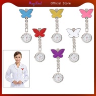 [MagiDeal] Nursing Watch Brooch Fob Doctor Watch Clip Brooch Hanging Fob Watches Gift