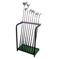 Golf Club Display Rack Metal Golf Putter Storage Organizer Floor Stand Storage Box Landing Rack Stor