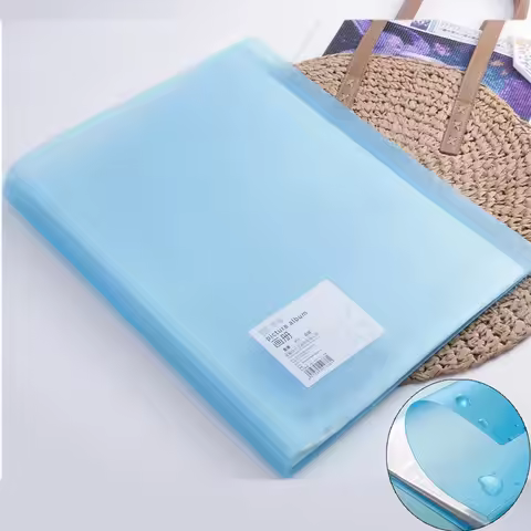 A3 A4 Storage Presentation Book Plastic Folder Storage Bag Information Folder for Diamond Painting D
