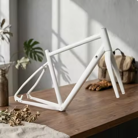 Gravel Bike Frame Wide Tire Clearance Gravel Frame for Long Rides