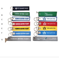 Remove before flight keychain Cathay Pacific Airline Cargo B747-8F IATA xbox