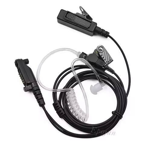 Air Tube Earpiece Headset PTT Mic for HYT Hytera X1p Z1p PD680 PD682 PD685 PD605 PD665 PD602 PD662 R