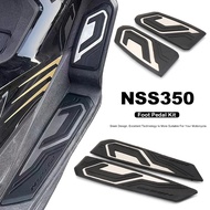 Motorcycle Accessories Footrest Driver Front Rear Foot Pedal Accessories For Honda NSS350 NSS 350 Ns
