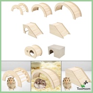 [ Hamster Hideout Small Pet Castle Home Hamster Hut Play Toy Cage Accessories for