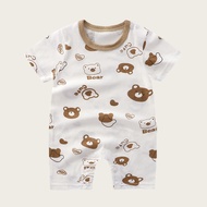 Ready stock🍼0-18 mths👶🏻 baby rompers Newborn Infant Baby Boy Girl Short sleeve kids clothes