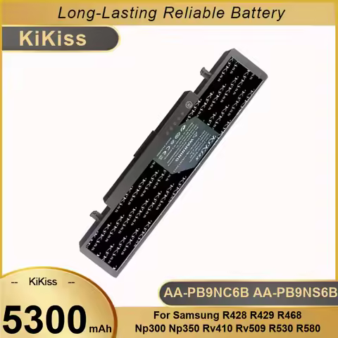 Laptop Battery AA-PB9NC6B AA-PB9NS6B 5300mAh For Samsung R580 R540 R519 R525 R430 R530 RV511 RV411 R