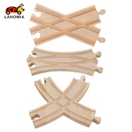 LAHOMIA Wooden Train Track Expansion Train Track Adapter Railroads Train Toy Track, Train Tracks Acc