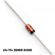 15V - 75V 1/2WATT ZENER DIODE