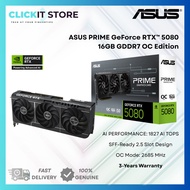 ASUS PRIME GeForce RTX™ 5080 16GB GDDR7 OC Edition Graphics Card | PRIME-RTX5080-O16G