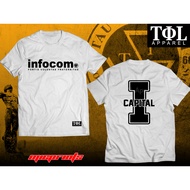 Infocom Triskelion Fratshirt Tau Gamma Phi / Sigma (COMES WITH STICKER)