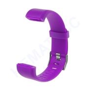 Tali Jam Berlubang Strap Smartwatch 115 Plus / ID115 / Vyatta Fitme Lite / B11 Smartband Hematacc