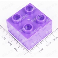 大顆粒積木 4孔中階 紫色5顆 樂高得寶相容 基礎顆粒 基礎塊 基礎磚 基礎件 玩具早教 美高 德寶 樂酷磚家