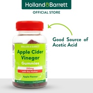 Holland &amp; Barrett Apple Cider Vinegar 250mg with the Mother Apple Flavour 60 Gummies