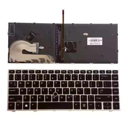 US layout for Hp EliteBook 840 G5 G6 846 745 G5 ZBook 14u G5 14u G6 HSN-I17C/I13C-4 MT44 L11308-031 