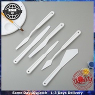Plastic Palette Knive For Tools set of 6 Scraper Shove Knife Painting Mixing Artist Oil Painting Too