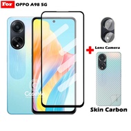 LAYAR 3in1 Tempered Glass Screen Package Oppo A98 5G A94 4G A94 5G A95 4G A95 5G A97 5G Free Anti-Sc