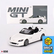 Mini GT 656 Honda S2000 CR Grand Prix White 1/64 Đồ chơi mô hình xe hơi