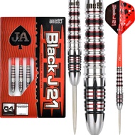 ONE80 STEEL TIP DART - 23G (BLACK J21-04) 90% Tungsten STEEL DARTS 23G