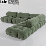 Contemporary Fabric L Shape Sectional Sofa CAMALEONDA 2+L+Ottoman