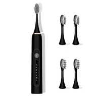 Sonic Electric Toothbrush Low Noise Designed Ideal for Adults Kids, 6 Optional Modes IPX7 USB Fast C
