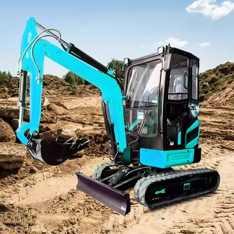 Customized 2.5 Ton Excavator Machinery Agricultural tools OKW25 Mini Excavator Euro 5 EPA Engine Cra